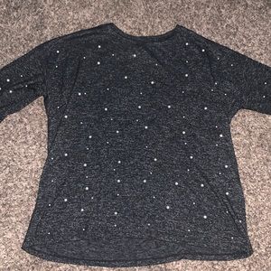 Ladies pearl top